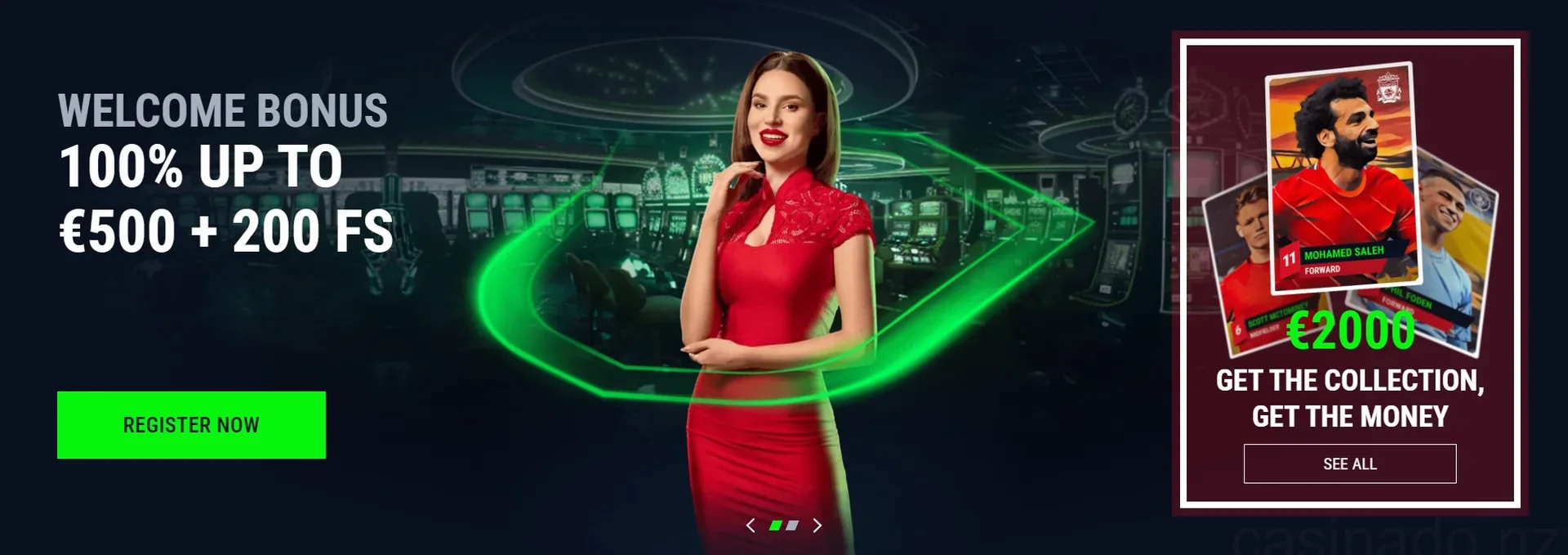 Casinado Casino Welcome Bonus